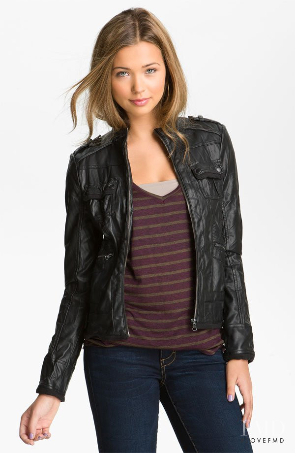 Sandra Kubicka featured in  the Nordstrom catalogue for Autumn/Winter 2012