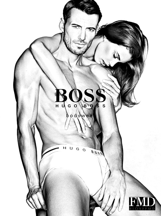 Alex Lundqvist featured in  the Hugo Boss advertisement for Spring 2013