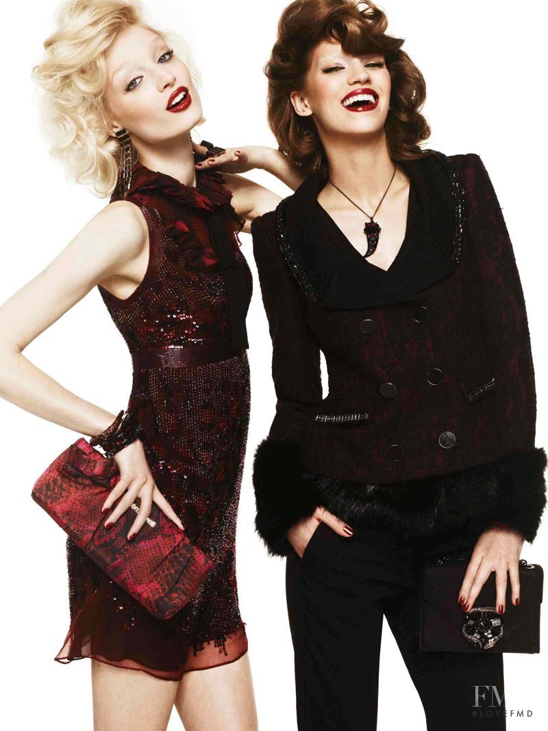 Roberto Cavalli advertisement for Fall 2012