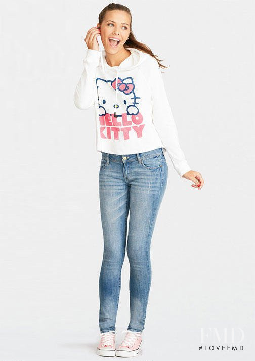 Sandra Kubicka featured in  the Delias catalogue for Autumn/Winter 2012