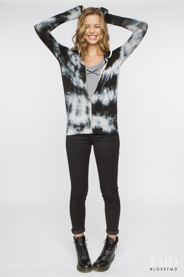 Sandra Kubicka featured in  the Brandy Melville catalogue for Autumn/Winter 2012