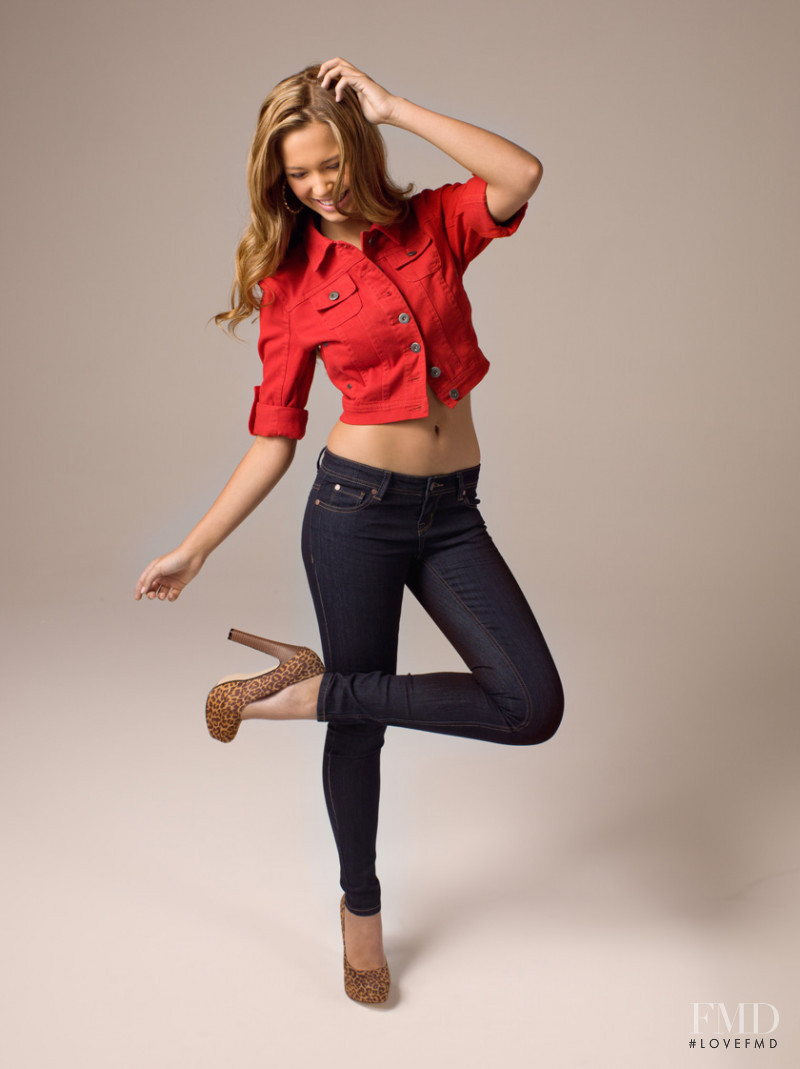 Sandra Kubicka featured in  the wet seal catalogue for Autumn/Winter 2012