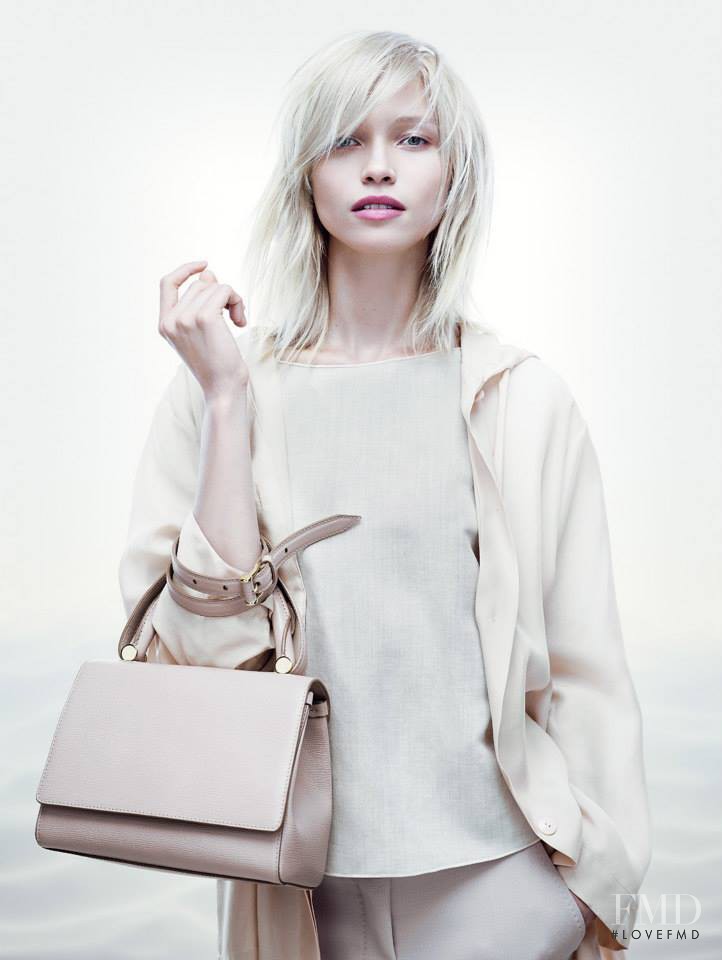 Hana Jirickova featured in  the Max Mara advertisement for Spring/Summer 2014