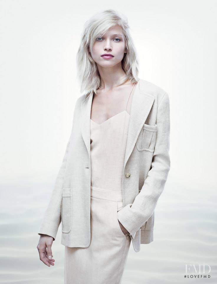 Hana Jirickova featured in  the Max Mara advertisement for Spring/Summer 2014