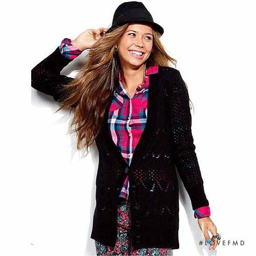 Sandra Kubicka featured in  the Kohl\'s catalogue for Autumn/Winter 2012