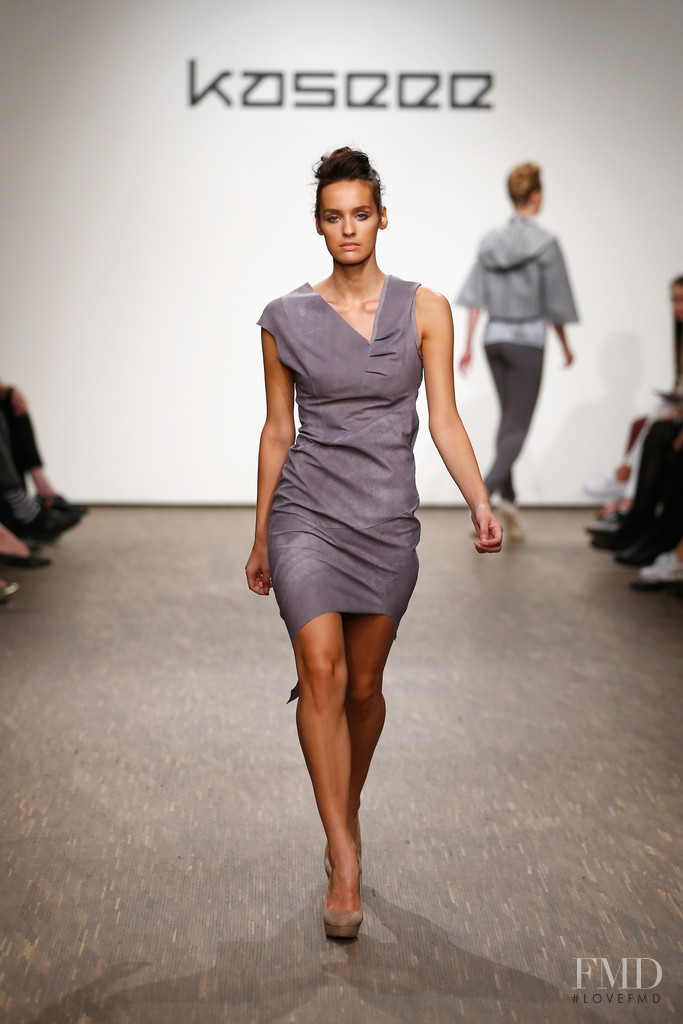 Juli Mery featured in  the Kaseee fashion show for Spring/Summer 2016
