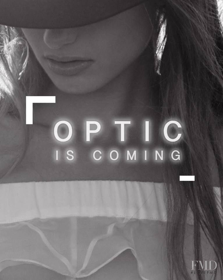 Anna Mila Guyenz featured in  the Kaliver Optic Ix Coming advertisement for Spring/Summer 2016