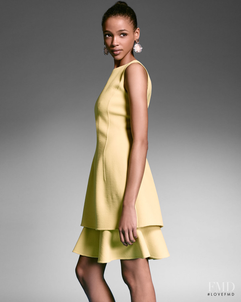 Aya Jones featured in  the Neiman Marcus lookbook for Pre-Fall 2016