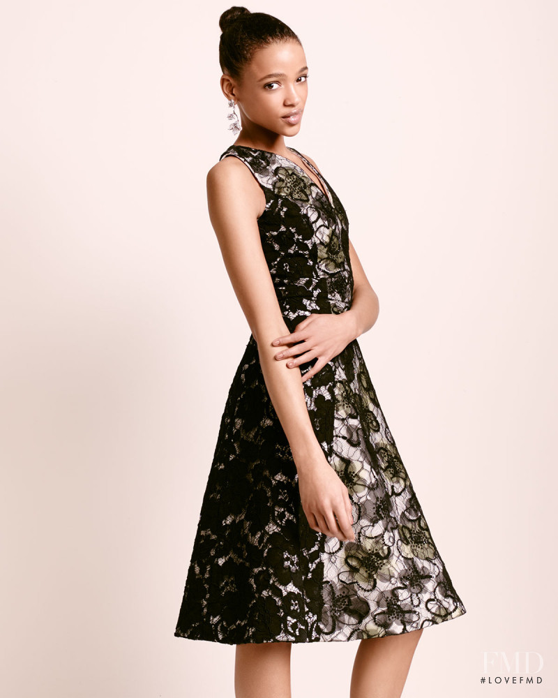 Aya Jones featured in  the Neiman Marcus lookbook for Pre-Fall 2016