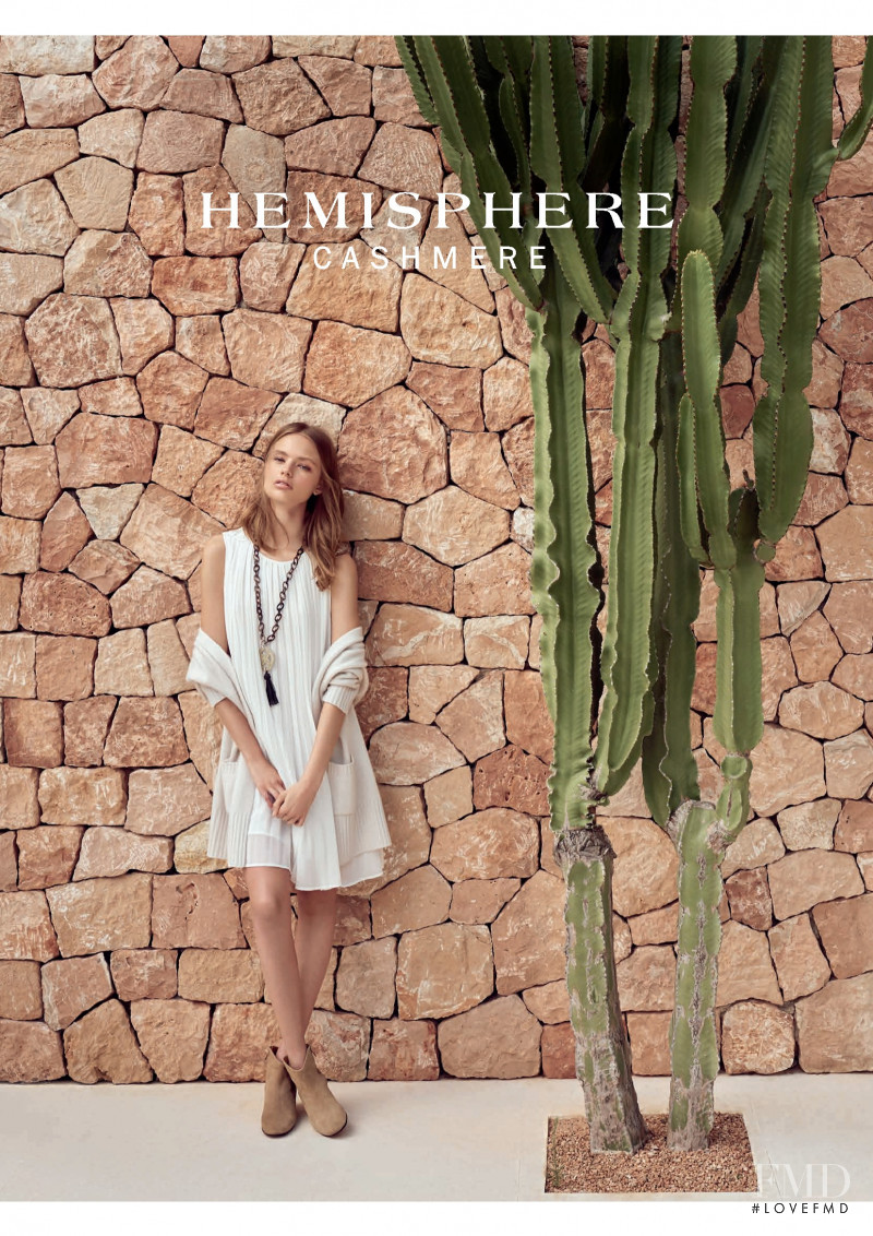 Anna Mila Guyenz featured in  the Hemisphere catalogue for Spring/Summer 2018