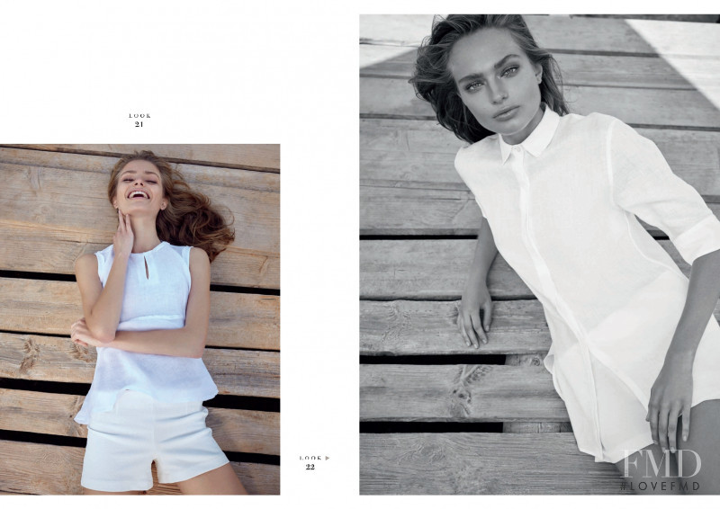 Anna Mila Guyenz featured in  the Hemisphere catalogue for Spring/Summer 2018