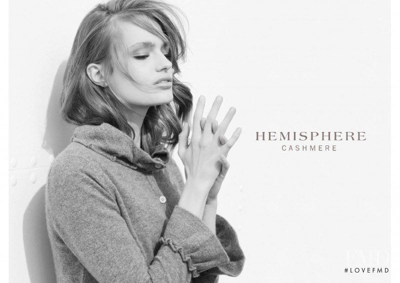 Anna Mila Guyenz featured in  the Hemisphere catalogue for Autumn/Winter 2017