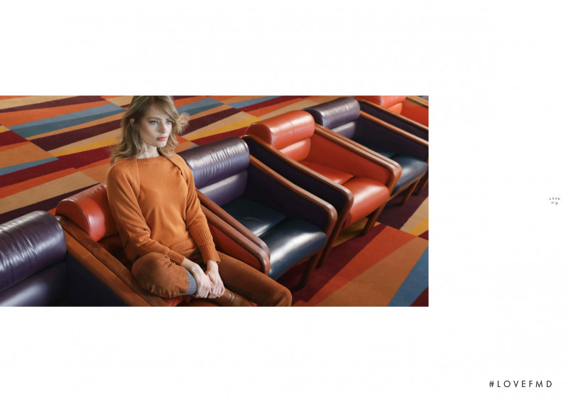 Anna Mila Guyenz featured in  the Hemisphere catalogue for Autumn/Winter 2017