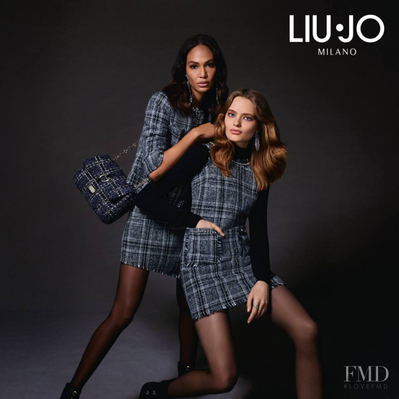 Anna Mila Guyenz featured in  the Liu Jo advertisement for Autumn/Winter 2017