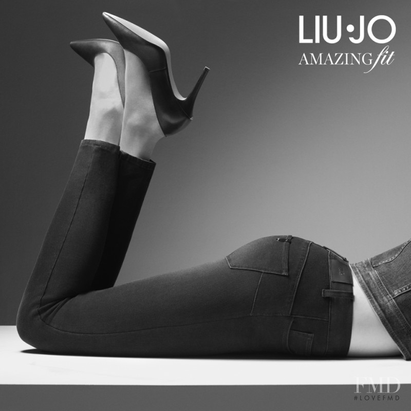 Anna Mila Guyenz featured in  the Liu Jo advertisement for Autumn/Winter 2017