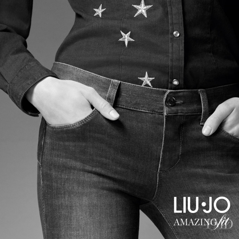 Anna Mila Guyenz featured in  the Liu Jo advertisement for Autumn/Winter 2017