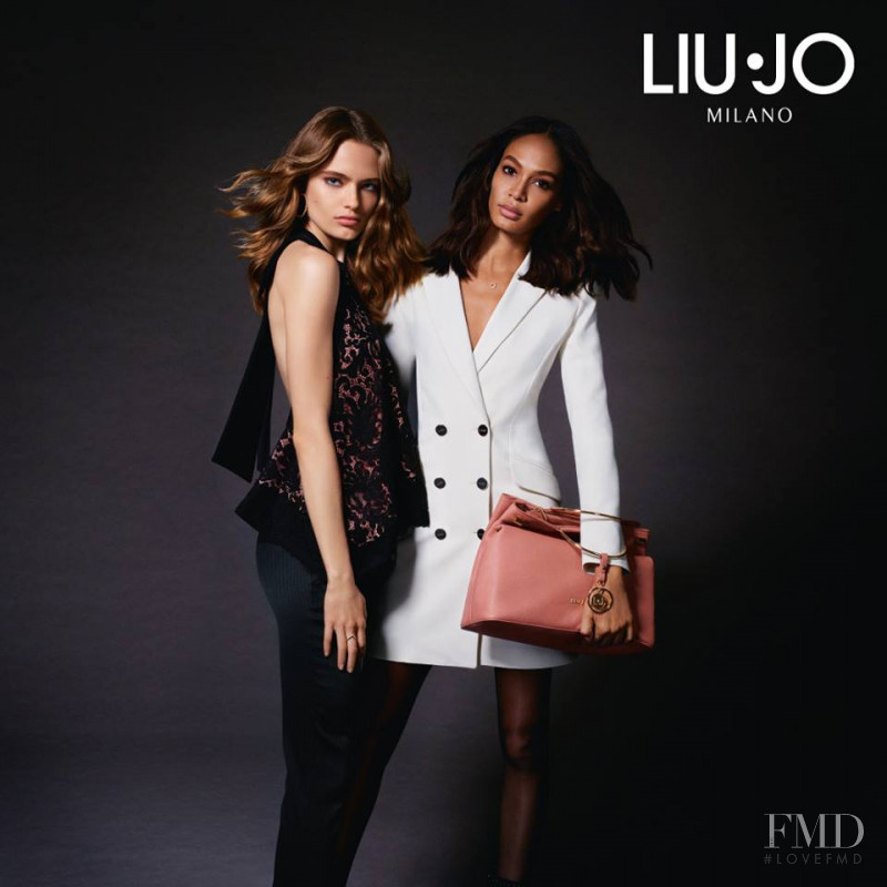 Anna Mila Guyenz featured in  the Liu Jo advertisement for Autumn/Winter 2017