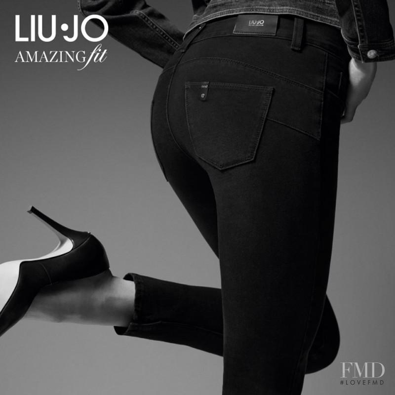 Anna Mila Guyenz featured in  the Liu Jo advertisement for Autumn/Winter 2017