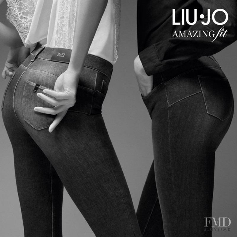 Anna Mila Guyenz featured in  the Liu Jo advertisement for Autumn/Winter 2017