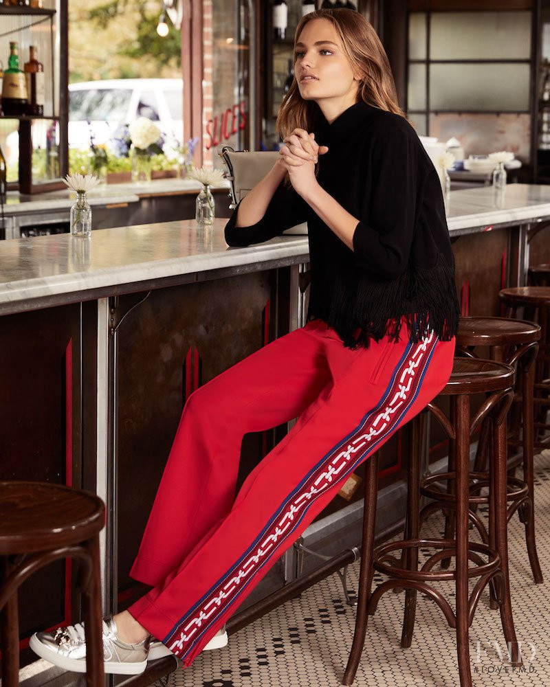 Anna Mila Guyenz featured in  the Neiman Marcus lookbook for Spring/Summer 2018