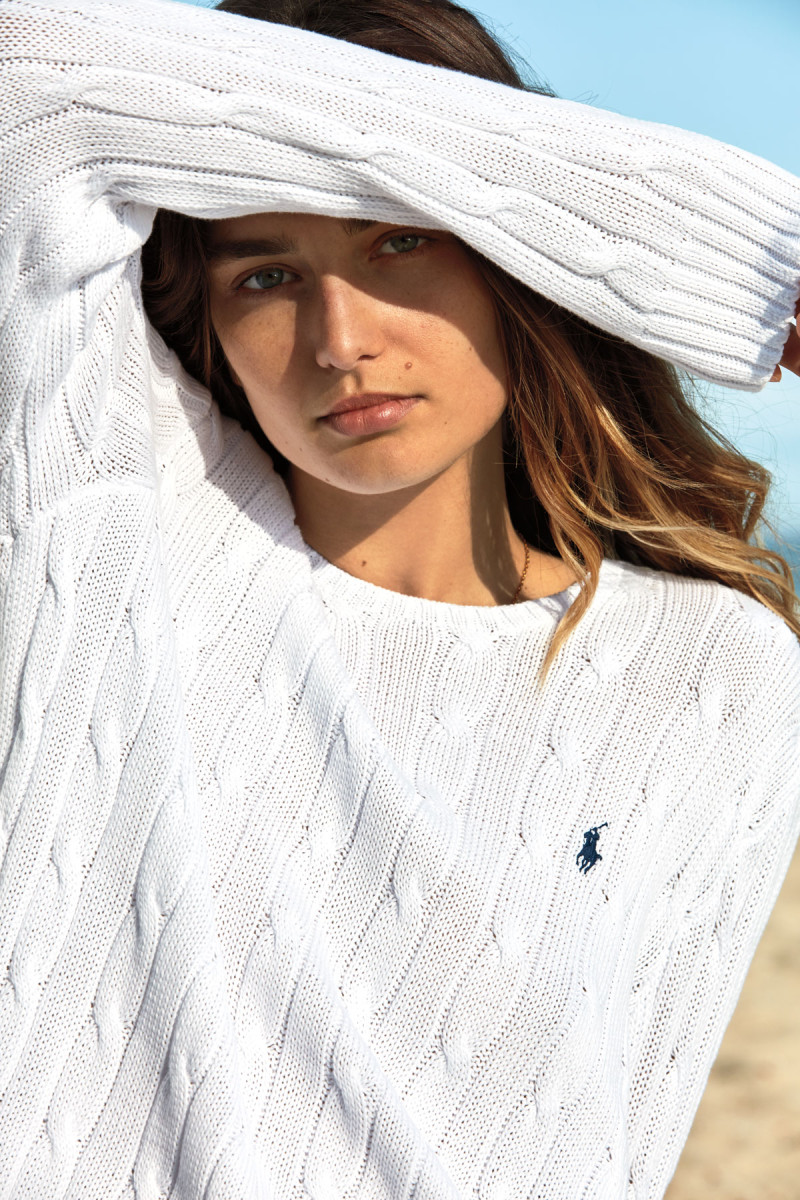 Andreea Diaconu featured in  the Polo Ralph Lauren advertisement for Spring/Summer 2017