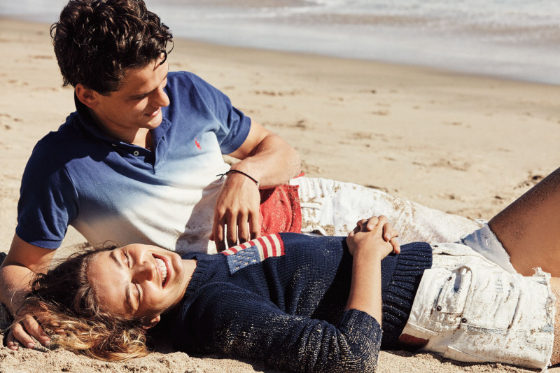 Andreea Diaconu featured in  the Polo Ralph Lauren advertisement for Spring/Summer 2017