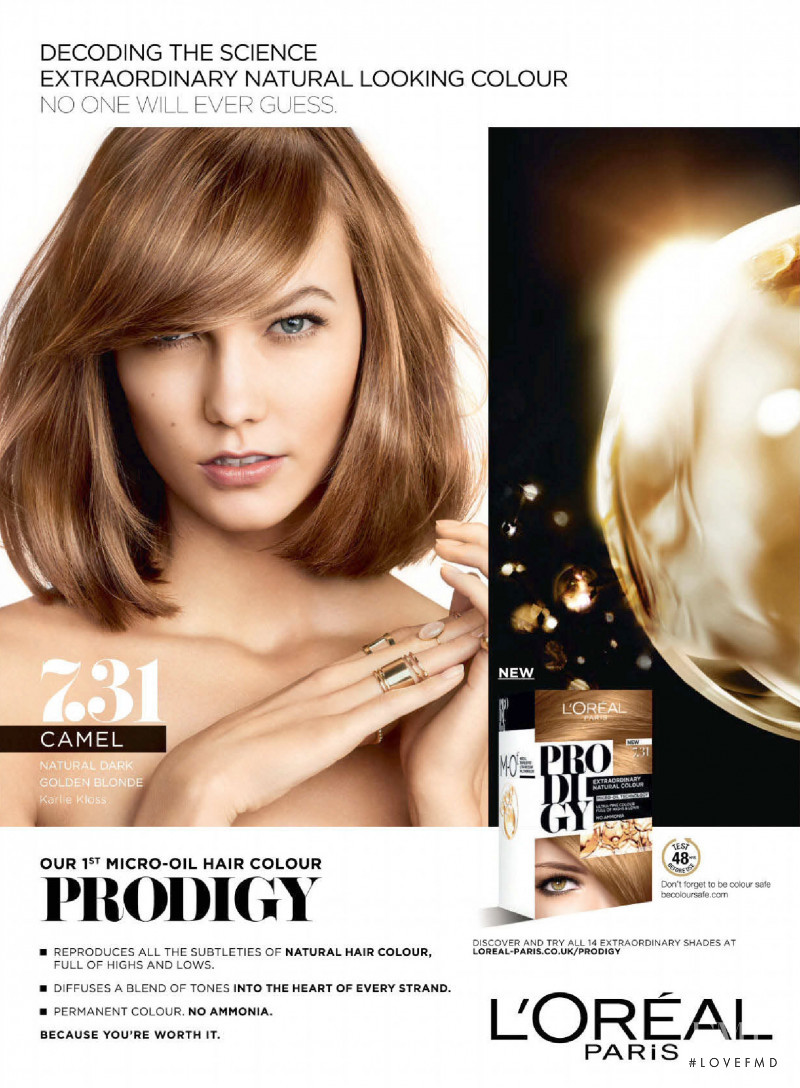 L\'Oreal Paris Prodigy advertisement for Spring/Summer 2015