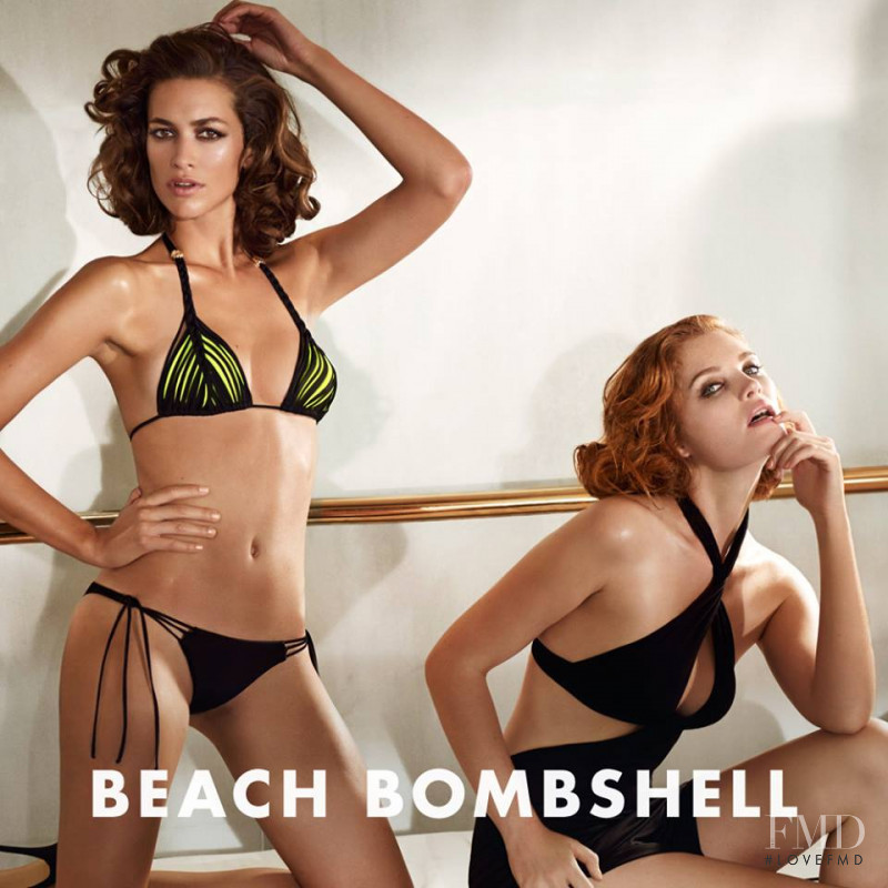 Alexina Graham featured in  the Agent Provocateur Swimwear advertisement for Spring/Summer 2015