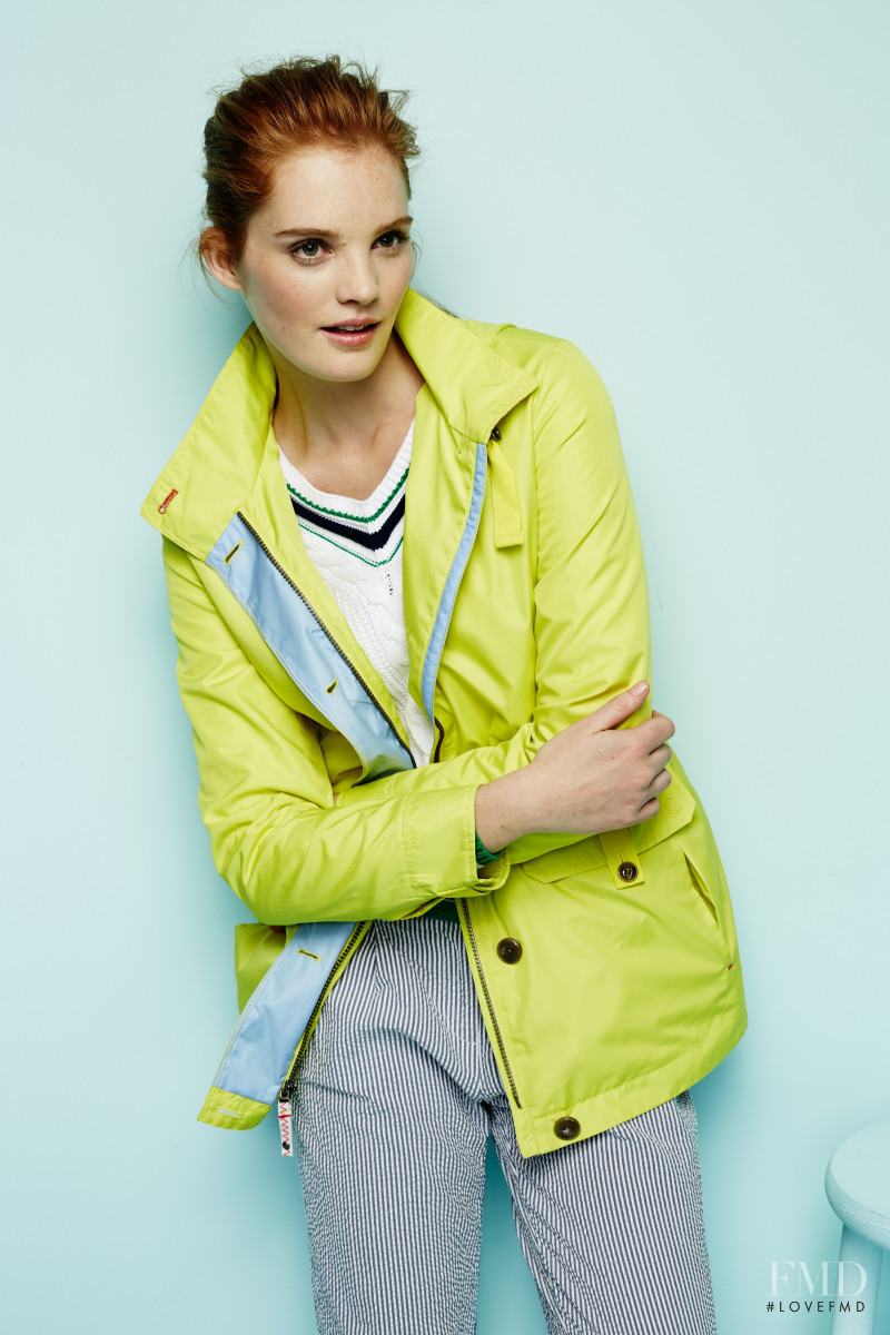 Alexina Graham featured in  the Lands\'End catalogue for Spring/Summer 2015