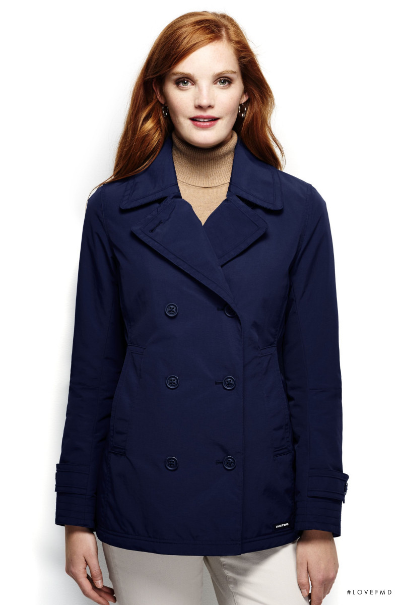 Alexina Graham featured in  the Lands\'End catalogue for Spring/Summer 2016