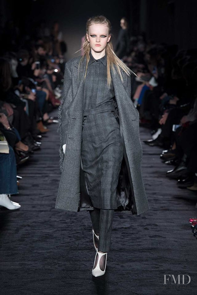 Hannah Motler featured in  the Max Mara fashion show for Autumn/Winter 2018