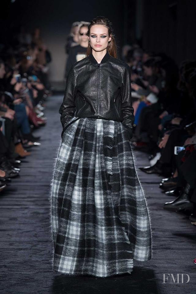 Birgit Kos featured in  the Max Mara fashion show for Autumn/Winter 2018