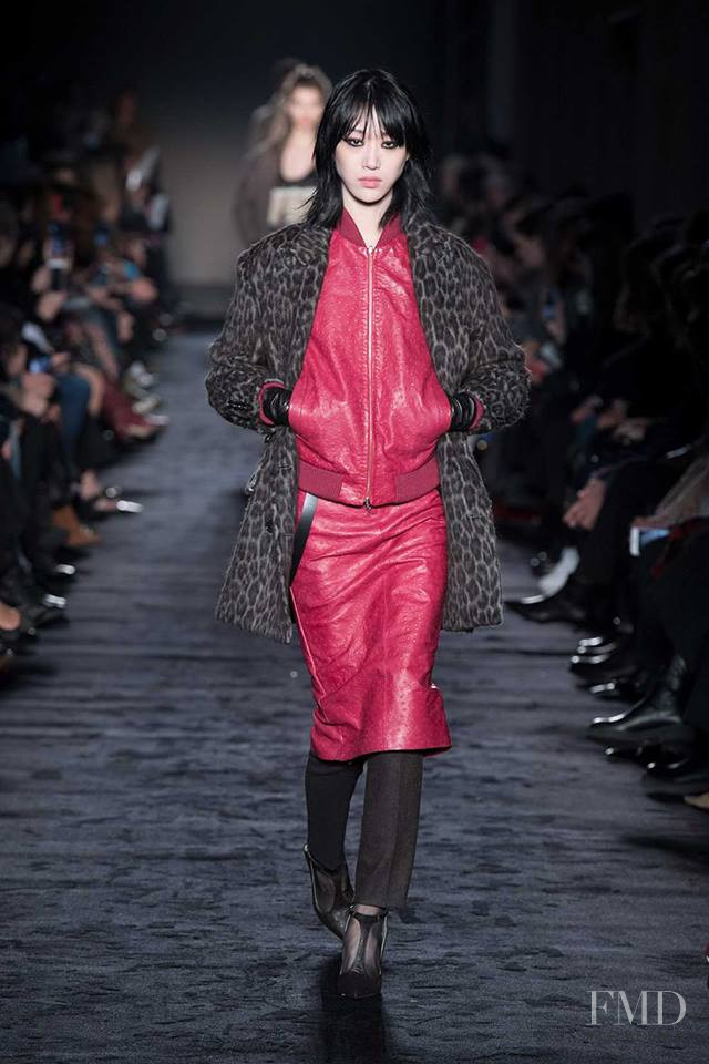 So Ra Choi featured in  the Max Mara fashion show for Autumn/Winter 2018