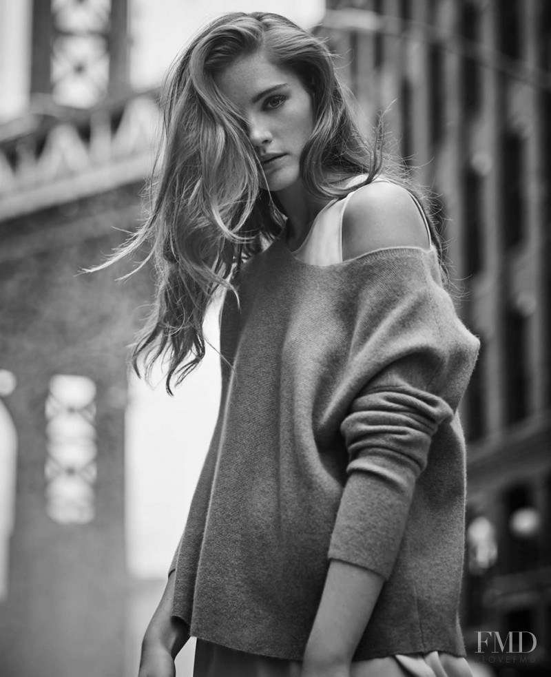 Alexina Graham featured in  the Edited Somerset lookbook for Holiday 2016