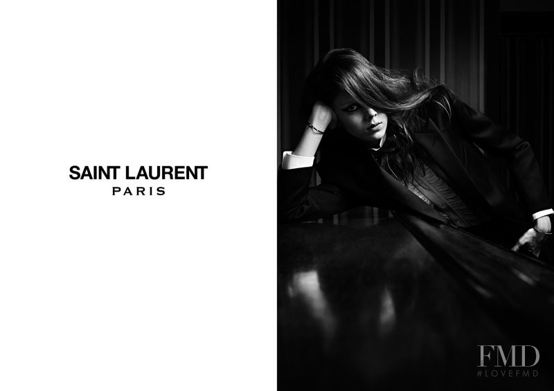 Saint Laurent advertisement for Spring/Summer 2014