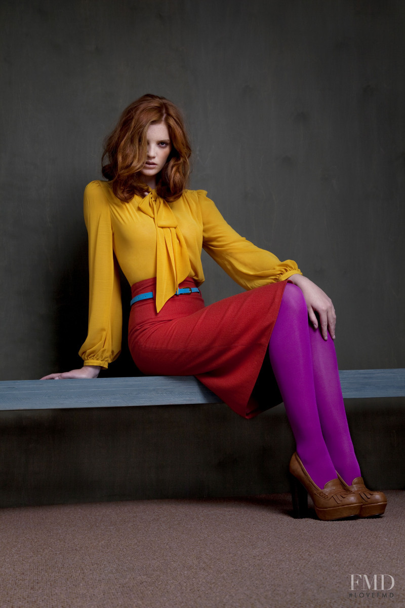 Alexina Graham featured in  the Primark lookbook for Autumn/Winter 2011