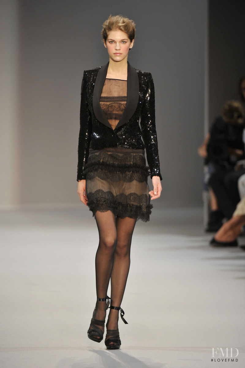 Samantha Gradoville featured in  the Christophe Josse fashion show for Autumn/Winter 2009