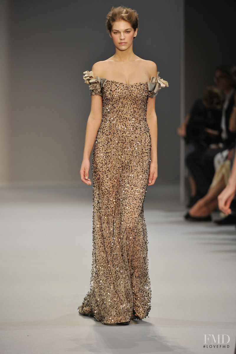 Samantha Gradoville featured in  the Christophe Josse fashion show for Autumn/Winter 2009