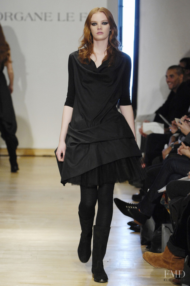 Alexina Graham featured in  the Morgane Le Fay fashion show for Autumn/Winter 2008