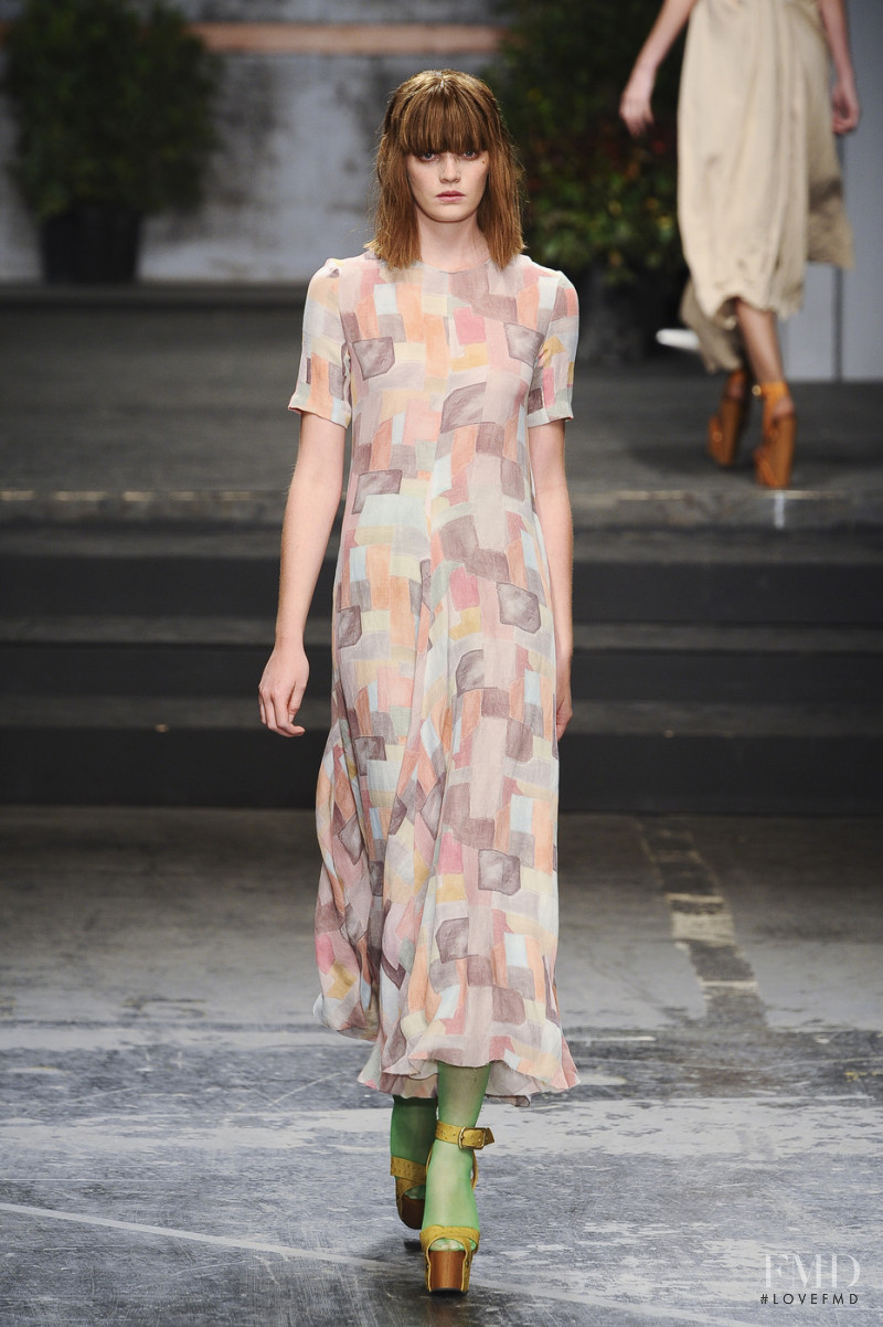 Alexina Graham featured in  the Charles Anastase fashion show for Spring/Summer 2011