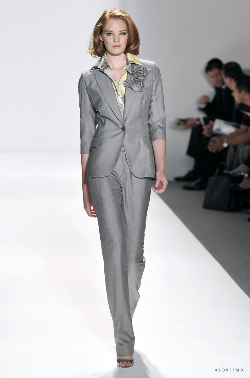 Alexina Graham featured in  the Pamella Roland fashion show for Spring/Summer 2010