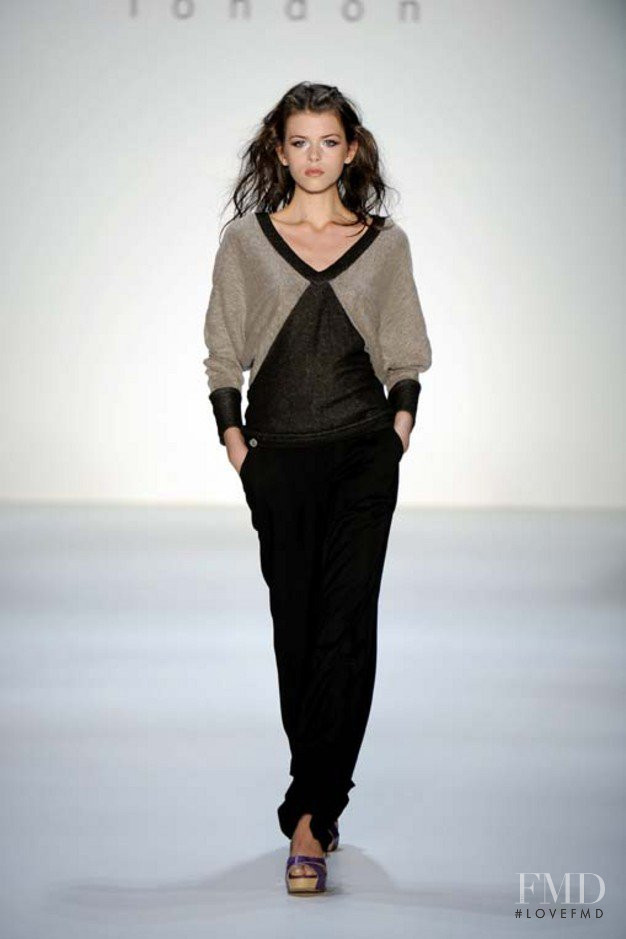Georgia Fowler featured in  the Anja Gockel fashion show for Spring/Summer 2010