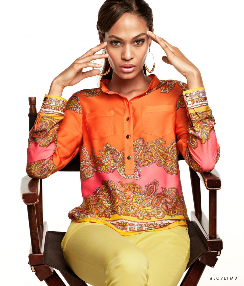 Joan Smalls featured in  the H&M lookbook for Spring/Summer 2012