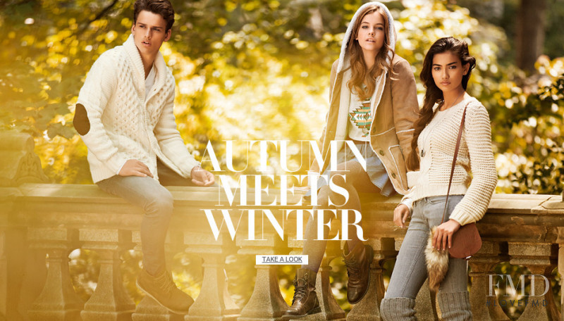 Barbara Palvin featured in  the H&M lookbook for Spring/Summer 2012