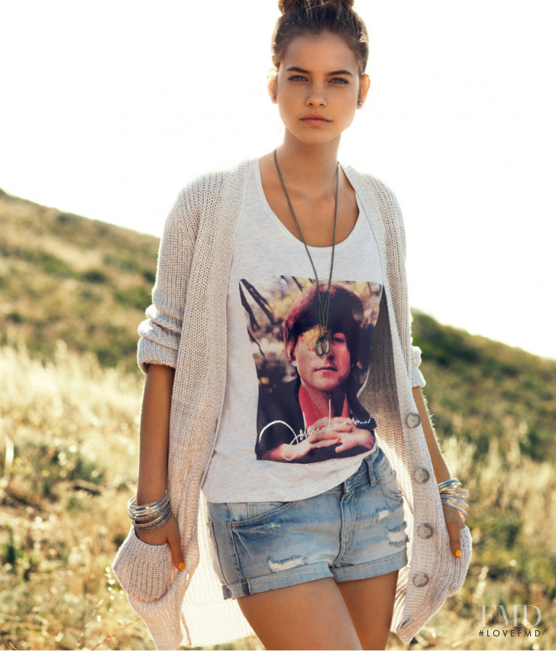 Barbara Palvin featured in  the H&M lookbook for Spring/Summer 2012