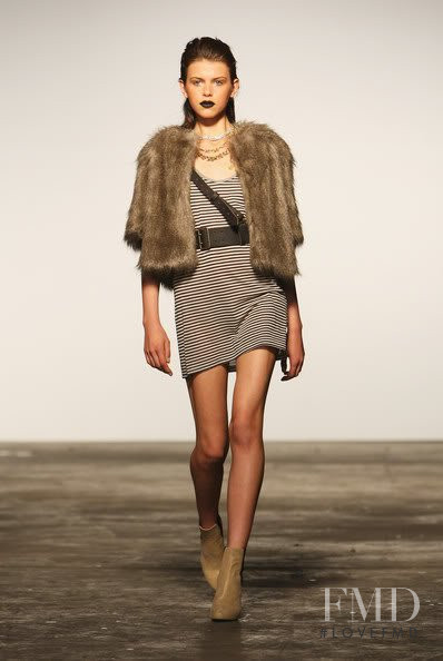 Georgia Fowler featured in  the Kate Sylvester fashion show for Autumn/Winter 2010