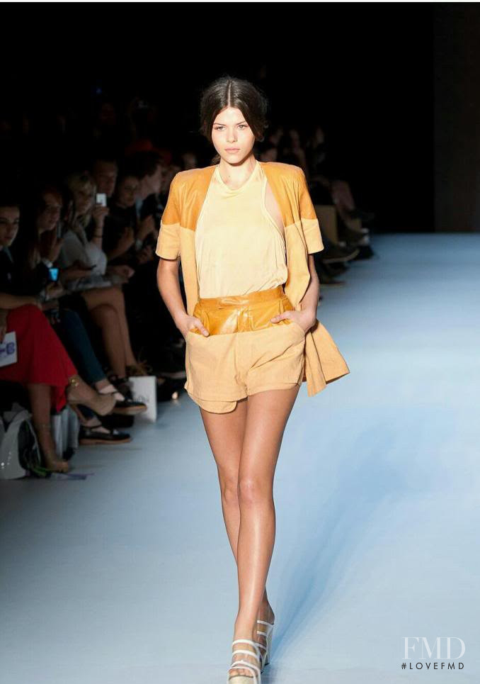 Georgia Fowler featured in  the Shakuhachi fashion show for Spring/Summer 2011