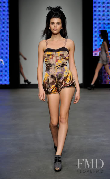 Georgia Fowler featured in  the Annah Stretton fashion show for Spring/Summer 2011