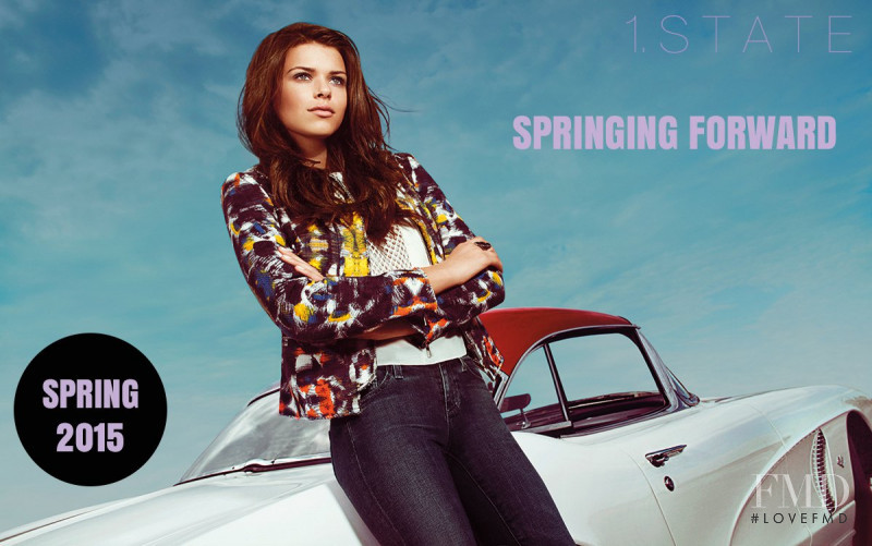 Georgia Fowler featured in  the 1. State advertisement for Spring/Summer 2015