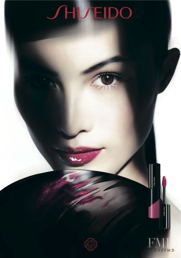 Sui He featured in  the Shiseido Make-Up Collection advertisement for Spring/Summer 2013